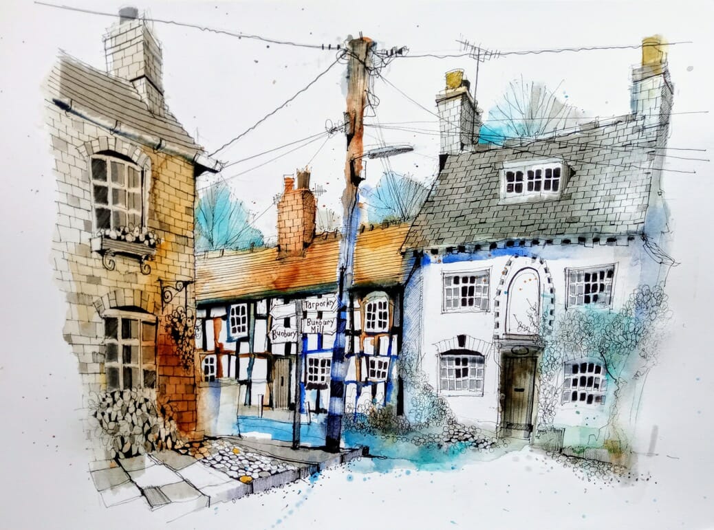 5 Villages Sketching Course
