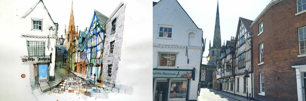 learn urban sketching