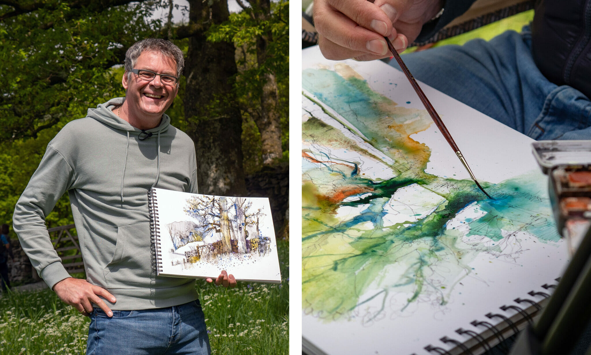 Rural Sketch Course — Landscape Sketching