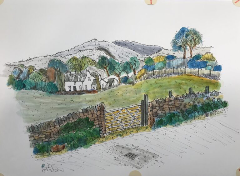 Ron Dean – Urban Sketch Course