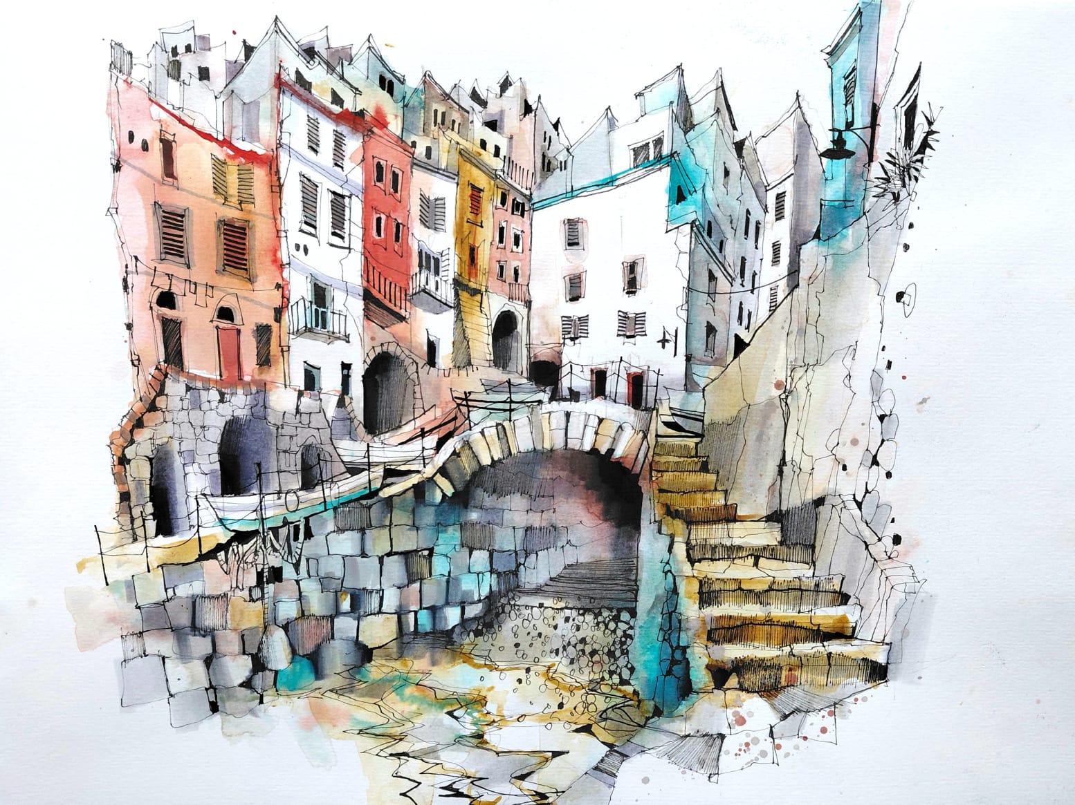 Waterway Arch - Ian Fennelly Workshop italy