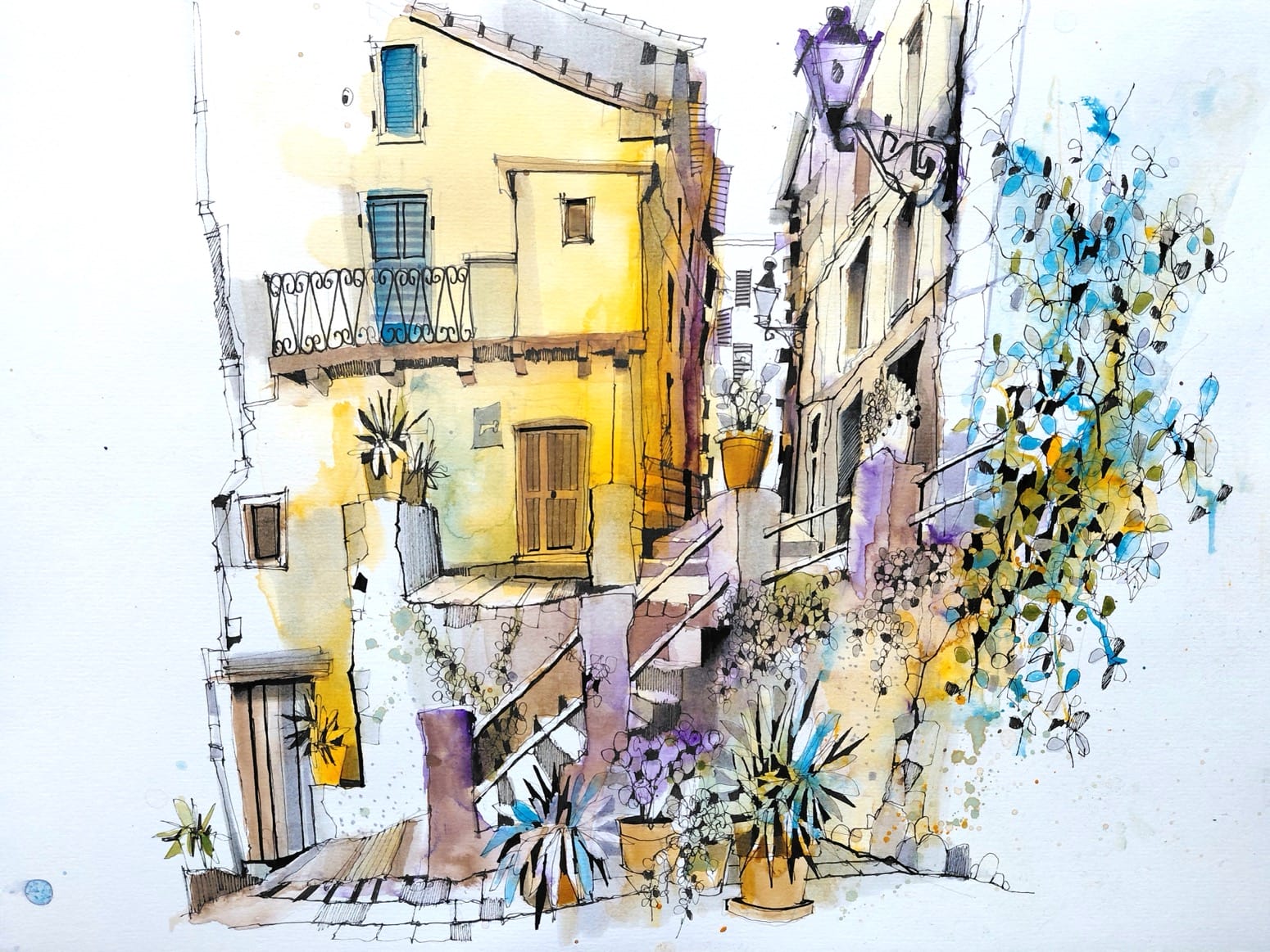 sketch italy workshop with ian fennelly