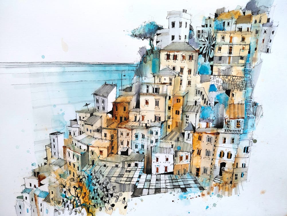 Sketch Italy workshop 5 Ian Fennelly.