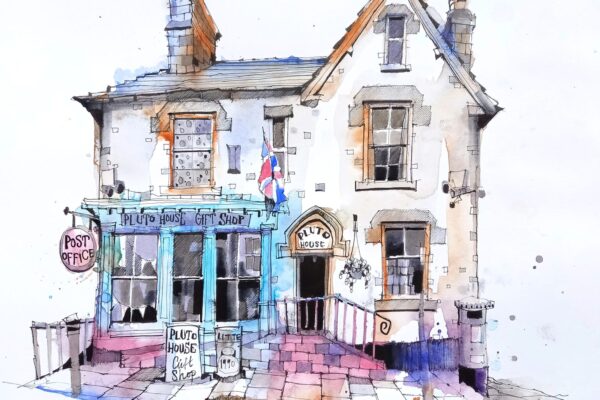 high street – Urban Sketch Course